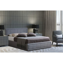 Rothbury wingback upholstered on sale platform bed